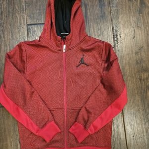 Kids Jordan zipper Hoodie M(10/12)